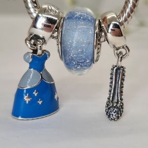 Pandora Disney Cinderella charm set.